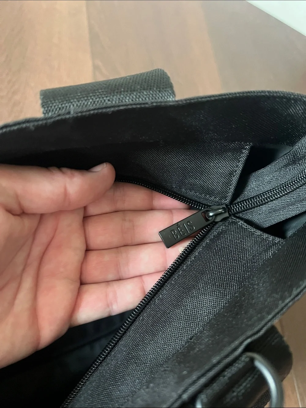 Black BEIS TOTE BAG